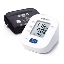 اومرون M2+ جهاز قياس ضغط الدم من أعلى الذراع، HEM-7146-E M2+ - أبيض
