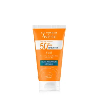 Avene fluid NON. Prefum Blue light