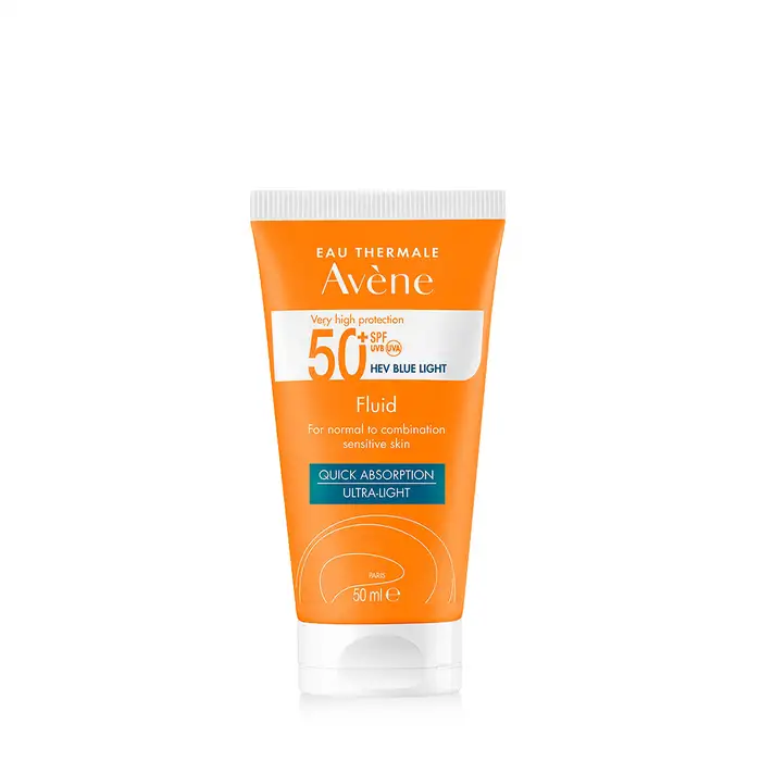 Avene fluid NON. Prefum Blue light