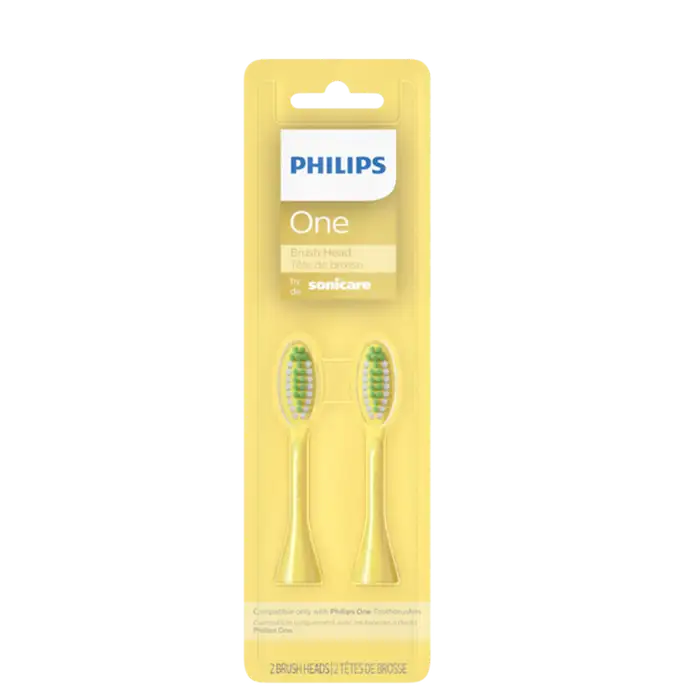 PhilipsOne brush head Mango Yellow
